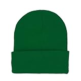 DOOVID Toddler Beanie Kids Warm Knit Beanie Hat Baby Boys Girls Knit Caps Classic Autumn Winter Hats