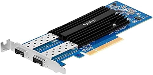 Synology E10G18-T1 - Network adapter - PCIe 3.0 x4 low profile - 10Gb Ethernet x 1 - for Disk Station DS1618, RackStation RS1219, RS2418, RS2818, RS3618, RS818 ,RJ-45; 1 port