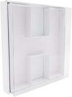 Vista 21 de Caja de cupcakes rellenable de cartón con tapa para regalo de charcutería, embalaje de dulces (S), 12