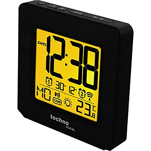 Technoline Sprechender Funkwecker WT 330 mit Uhrzeitansage und Temperatur