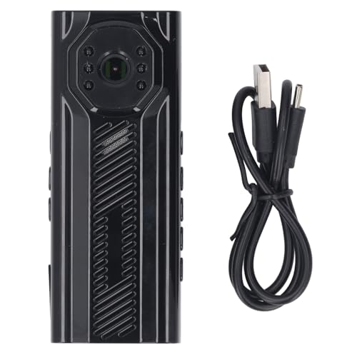 Funzionamento Semplice e Lunga Durata Batteria: Con comandi intuitivi a un tocco per foto e video, questa body worn video recorder è facile da usare ovunque. Alimentata da una batteria ricaricabile integrata da 1000 mAh, la 4K body worn camera supporta 6–8 ore di registrazione continua, ideale per turni prolungati, gite in bici o escursioni all’aperto senza ricariche frequenti.