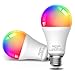 Produktbild WLAN LED Glühbirne, Lomota Smart dimmbar Birne, E27 800LM, Kein Hub, kompatibel mit Alexa, Google, über App steuerbar für Wohnung, Party, Weihnachten, 2 Stück