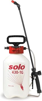 SOLO 430-1G 1-Gallon Handheld Sprayer with Viton Seals in Key Locations | Viton Seals Resist Harsh Chemicals. Designed for plant protection chemicals, pest control solutions, and many other uses.