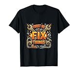 Mechanic Fix It Grafik für Industriewerkzeuge T-Shirt