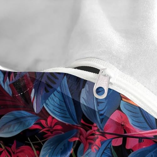 Parure de lit fleurs tropicales 3D pour sublimer votre chambre d'amis - 8