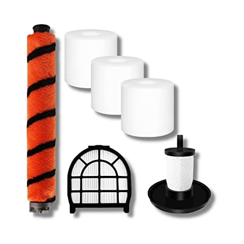 Avaenzo Replacement parts for Shark LZ600 LZ601 LZ602, LZ602C APEX UpLight Lift-Away DuoClean Vacuum Cleaner1 X Main Brush 1 X Filter 1 X Filter 3 X Foam Filter Cover