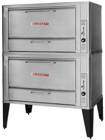 Blodgett - 966 Double - 60 x 40 in Gas Double Deck Oven - 16 1/4 in High Bake Compartment