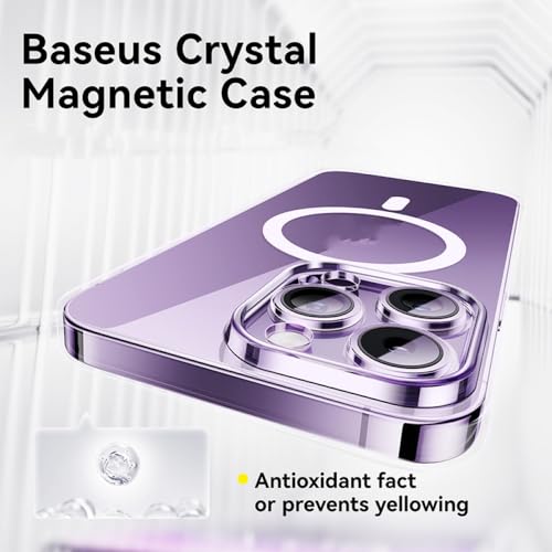 Coque magnétique transparente pour iPhone 15 Pro Max housse de protection - 2