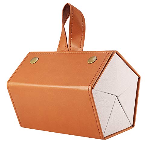 Image of SMARTTOP Sunglass Eyeglass Organizer Collector 5 slot 6 Slot PU Eyeglasses Storage Case Box Multiple Hanging Eyewear Display