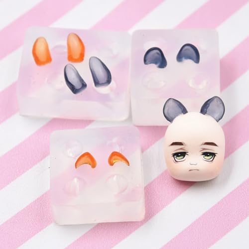 Moule silicone oreille résine : finies les déformations d'argile de poupée - 6