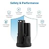 Exmate 2Pack 3000mAh 12V Battery Compatible with Dremel 8200 8220 8300 B812-01 B812-02 B812-03 Cordless Tools