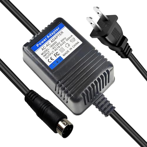 MZSZYH 18.5VAC Power Supply Adapter, for Behringer Power Supply Compatible with Behringer Xenyx 502,802,1002,UB1002, Q502USB,QX1202USB,Q1002USB,PSV3UL,MXVL3,MX602A,Eurorack Mixers FX-18B-MP3