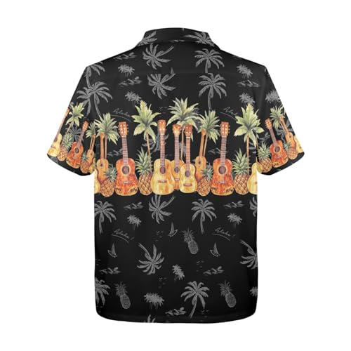 HUGLAZY Christmas Vacation Outfit Funny Hawaiian Shirt for Men Short Sleeve Button Down Shirts Party Outfits2