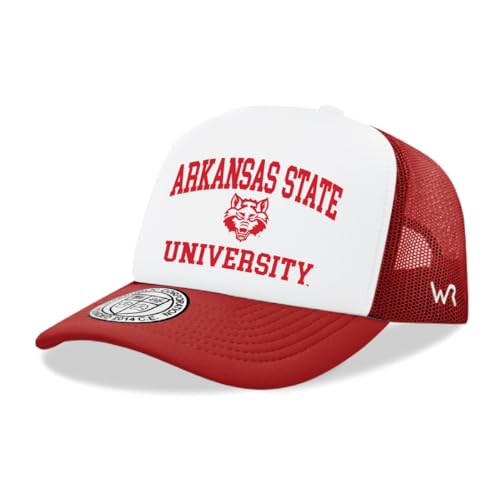 Arkansas State University Red Wolves Seal Hat - White