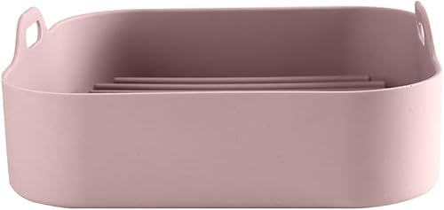 Miniatura 4 de Olla para freidora de aire, cesta cuadrada de silicona de repuesto, para hornear, microondas, horno, bandeja cuadrada, accesorios para horno