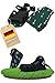 Produktbild Pangolino Nagelschuhe fertig montiert | Aerifizierschuhe mit zwei Nagellängen 42 & 60mm | Rasenlüfter & Estrichschuhe | Größen 3748 | inkl. elastischer Riemen