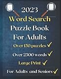 2023 Word Search Puzzle Book for Adults (SFP Word Searches)
