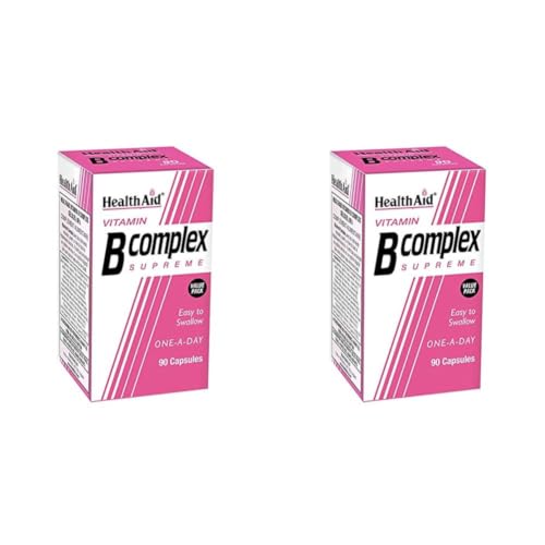 Image of HealthAid Vitamin B Complex - 90 Capsules (Pack of 2)