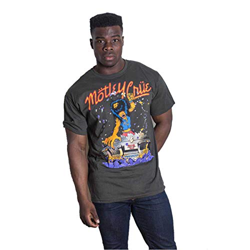 Image of Motley Crue Allister King Kong Official Tee T-Shirt Mens Unisex (Medium) Grey