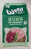 Wow Cat Premium-Trockenfutter für Katzen, Huhn mit Katzenminze, Getreidefrei, 84% Tierisches Protein, 2 kg