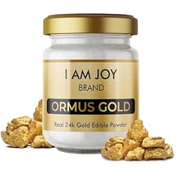 I Am Joy co. Pure Ormus White Gold Powder Monoatomic M-State 24k 99.99% | No Plastic, No Lye, No Dyes, No Fillers | 22 Grams