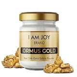 I Am Joy co. Pure Ormus White Gold Powder Monoatomic M-State 24k 99.99% | No Plastic, No Lye, No Dyes, No Fillers | 22 Grams