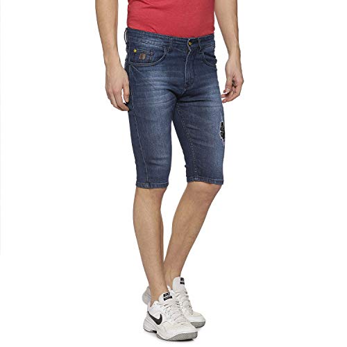 Image of CAHOOT Men Torn Jeans Short