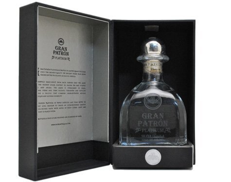 グランパトロン プラチナ シルバー 黒箱 750ml 40度 [並行輸入品] 1枚目