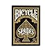 Bicycle Playing Cards 6 Deck Rider Back Black and Gold Spades Collector's Bundle | 6 Decks Playing Cards with Cards and Rules for The Game of Spades.