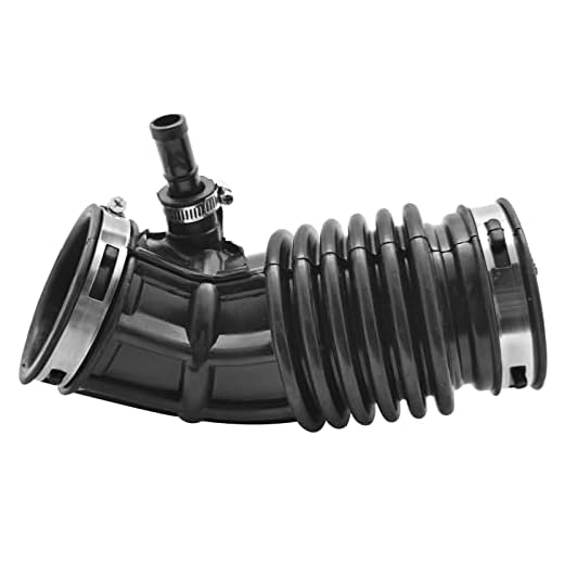 Air Cleaner Intake Hose Tube with Clamps for 2007-2013 Nissan Altima 2.5L 4 Cylinder Engine 16576-JA000