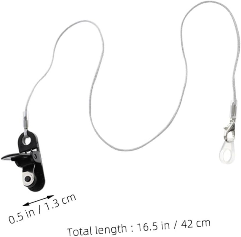 Ipetboom Strap Nylon Silicone Material Clip for Seniors Binaural Design Easy to Carry