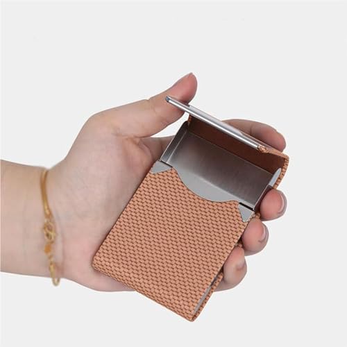 Business Card Holder, Metal Slim Business Card Box, Unisex Pocket Card Holder3