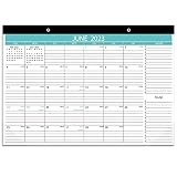 Desk Calendar 2023-2024, June 2023- June 2024,17"x 12", Desk/Wall Calendars with to-do List and PVC