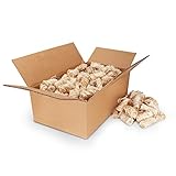 Kaminanzünder aus Bio Holzwolle mit natürlichem Wachs [3 KG] - Premium Öko Anzündwolle als Ofenanzünder, Grillanzünder, Kaminanzünder, Feueranzünder