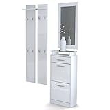 Korpus (Oberboden, Seiten, Sockel und Ablagebrettchen) in Weiß matt