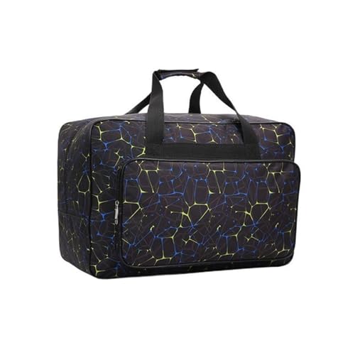 Sewing Machine Bag Multi-Functional Portable Sewing Machine Storage Bag Travel Holder Storage Handbag Needlework Crafts Sew Accessories Tools Carri(Black)