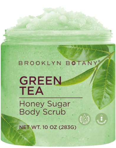 Brooklyn Botany Green Tea Honey Sugar Scrub - 10 oz