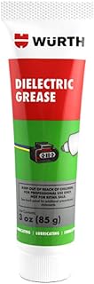 AquaNation Wurth Dielectric Grease 3oz – High-Performance Silicone Lubricant for Electrical Connections, Protects Against Moisture, Corrosion & Heat, Ideal for Spark Plugs, O-Rings & Automotive Use
