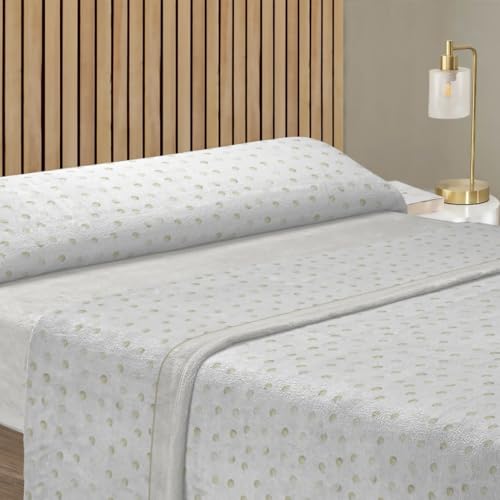 Wueps Juego de Sábanas de Coralina Premium