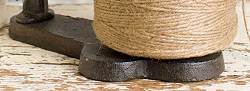 CTW Home Collection Conjunto de barbante e tesouras de ferro fundido estilo vintage