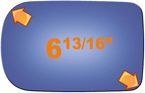 Burco 2685 Driver Side Power Replacement Mirror Glass for 1995-2001 BMW 740I, 1995-2001 BMW 740IL, 1995-2001 BMW 750IL