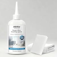 Marmor Politur und Reiniger in Einem, Imprägnierung für Granitspülen Bietet Schutz auf Nano-Ebene für Granitspülen, Geeignet für Granit, Marmor, Fliesen und Andere Steinoberflächen, 200ml