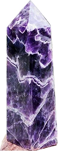 Améthyste brute pointe cristal quartz obélisque tour guérison