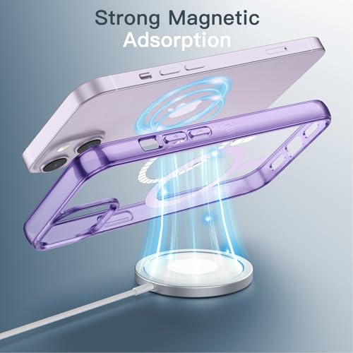 Image of JETech Magnetic Case for iPhone 14, Deep Purple