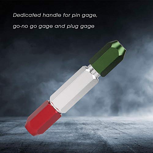 Aluminum Alloy Pin Gage Handle Double End Go No Go Gauge Handle (6-7Mm) #TOP4