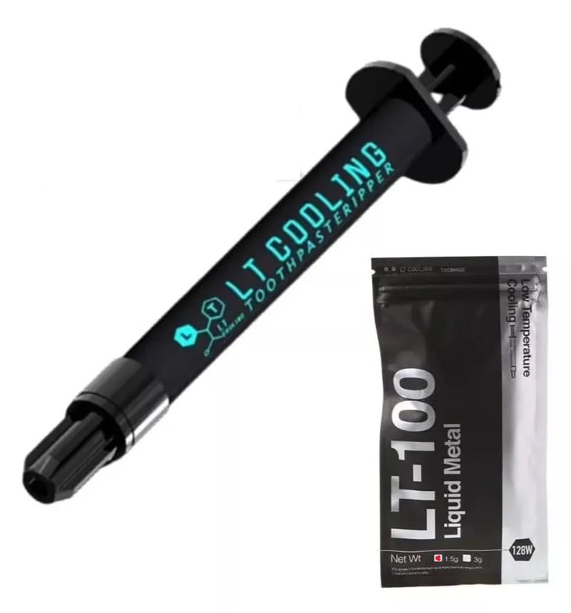 LT-100 Likit Metal Sıvı Metal Termal Macun 128 W/M.K 1,5 g.