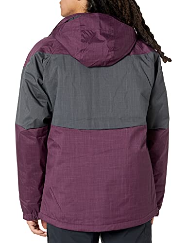 Columbia Jaqueta masculina Alpine Action, cereja preta, pequena