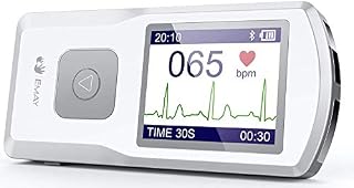 EMAY Portable EKG Monitor | Wireless EKG Monitoring Device with iOS & Android
