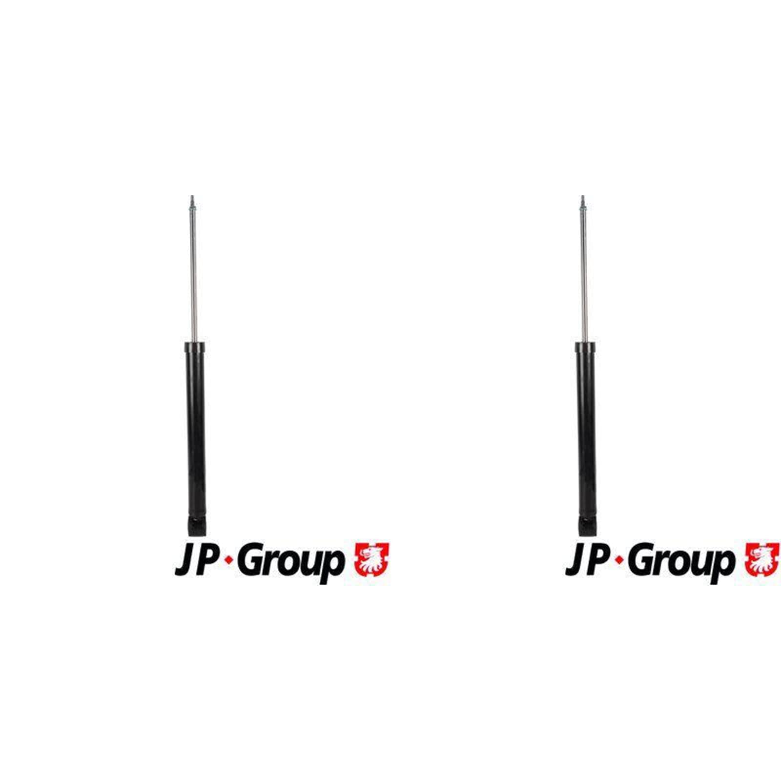 2X JP Group Gasdruck Stoßdämpfer hinten | 2x 3852100600 Kompatibel mit 2 (de_, Dh_),fiesta VI (CB1, Ccn),fiesta VI Van