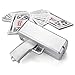 Alagoo Super Money Guns Playing Spary Money Gun Make it Rain Toy Gun Cash Gun Prop Bill Dispenser Money Shooter with 100 Pcs Prop Money for Party Supplies(Silvery)